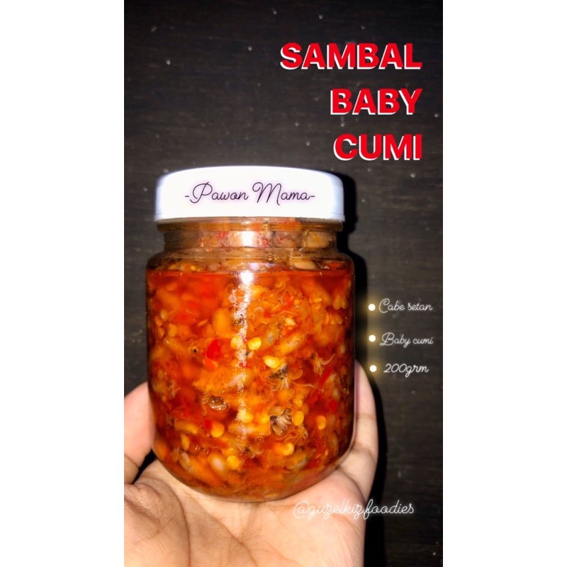 

SAMBAL BABY CUMI & SAMBAL JENGKOL