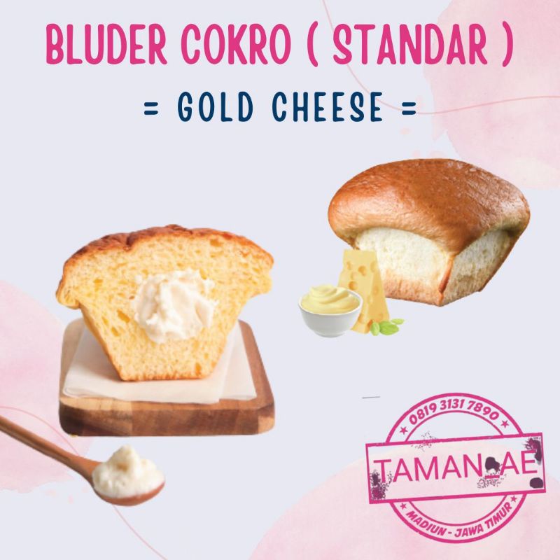 16 Varian Rasa STANDAR Roti Bluder Cokro Madiun-Gold Cheese