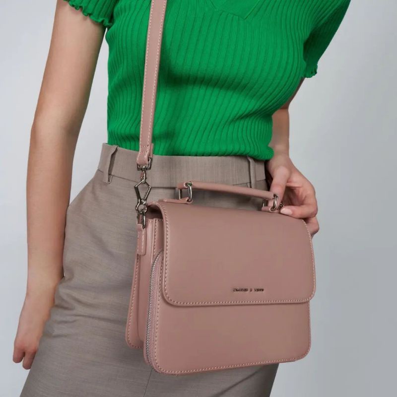 6.6 SALE | CK Front Flap Top Handle Crossbody Bag