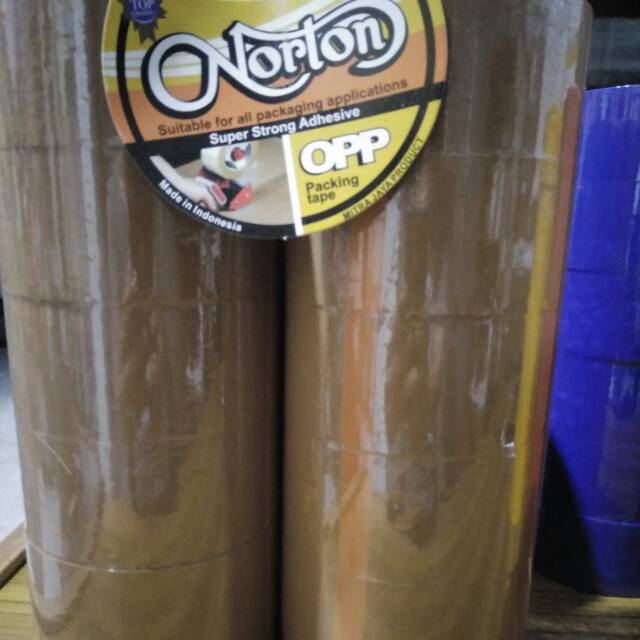 

Plakban Norton Coklat dan Bening per pcs
