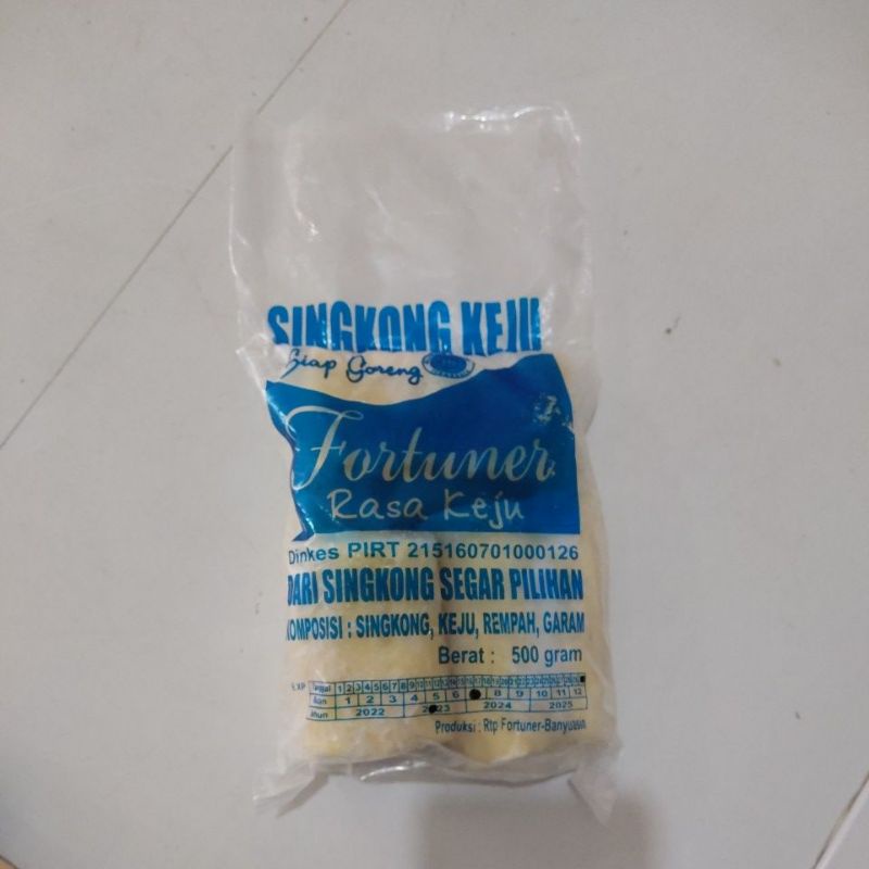 

Fortuner Singkong Ubi Rasa Keju 500g