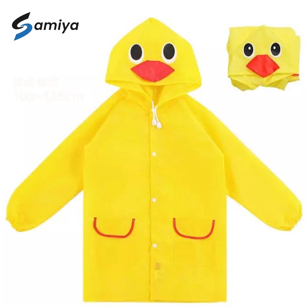 jas hujan anak lucu / jas hujan anak korea / raincoat children