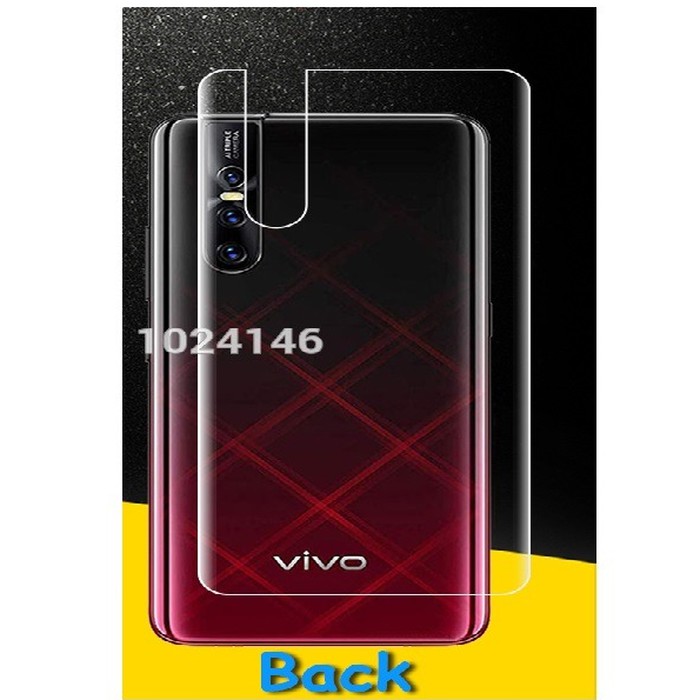 Vivo V15 / V15 Pro Anti Gores Belakang Clear Bening