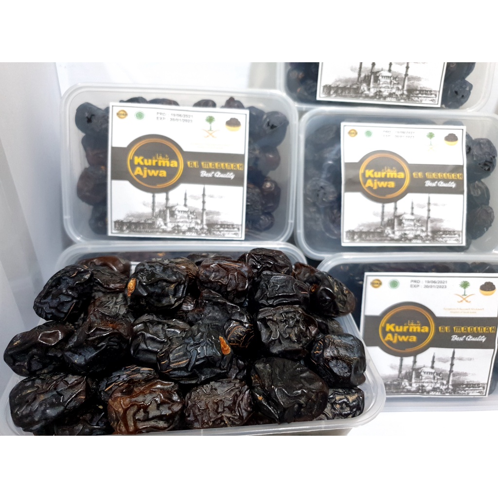 

KURMA AJWA MADINAH 1KG KEMASAN TOPLES / Kurma NabiPremium Original(exp2026)