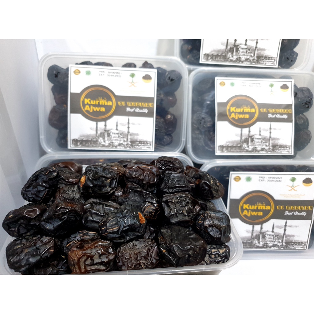 KURMA AJWA 500 GR/KURMA NABI/KURMA ROSUL(exp2024)