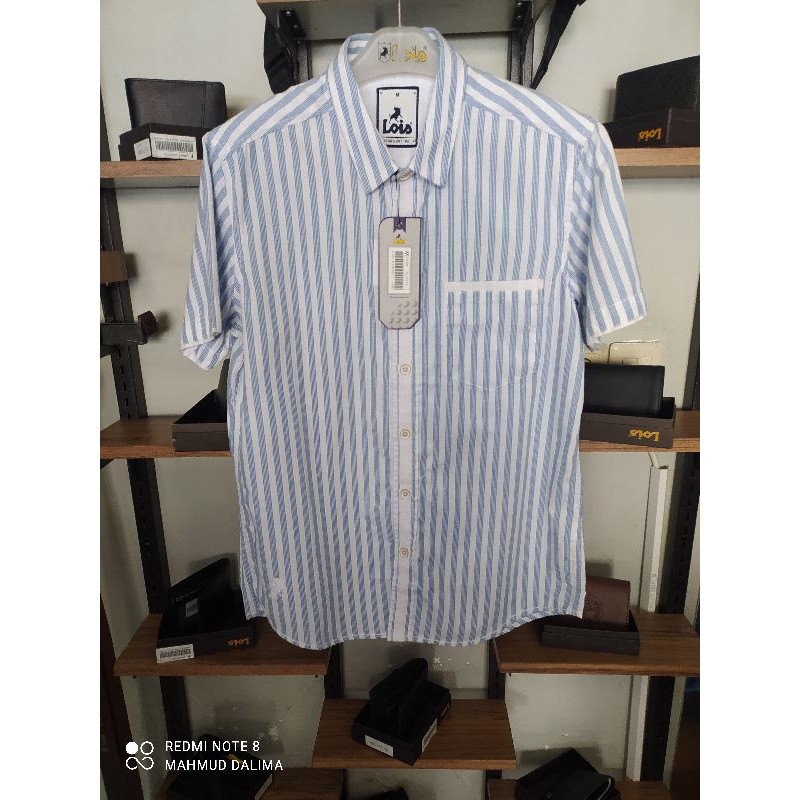 kemeja lois pendek