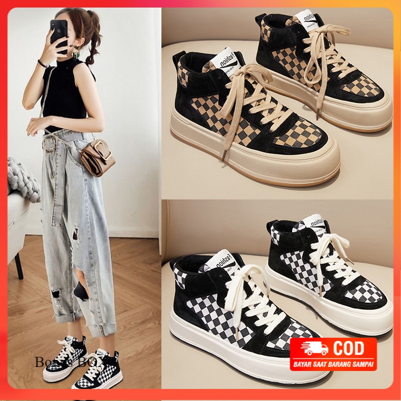 [ ORIGINAL IMPORT ] Sneakers Wanita Import Sepatu Wanita Import Premium Quality SI 168