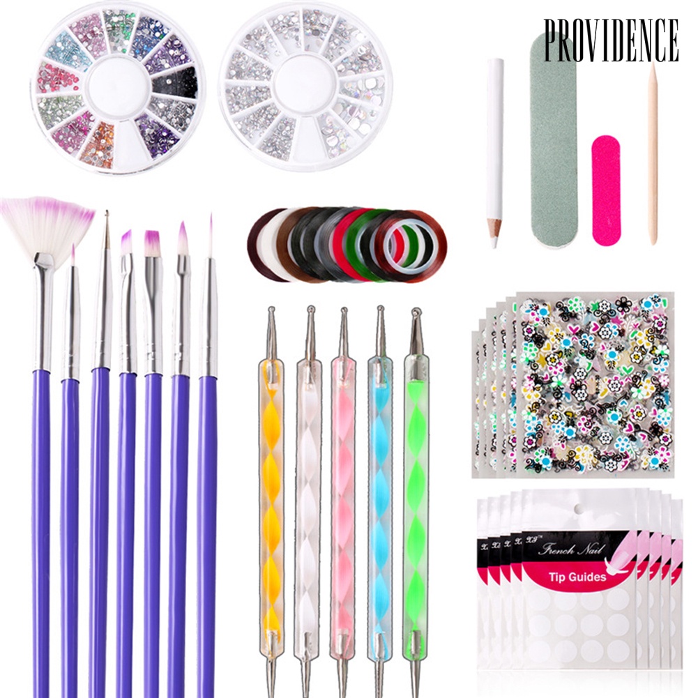 Providence Kikir Kuku 3d Untuk Manicure / Nail Art