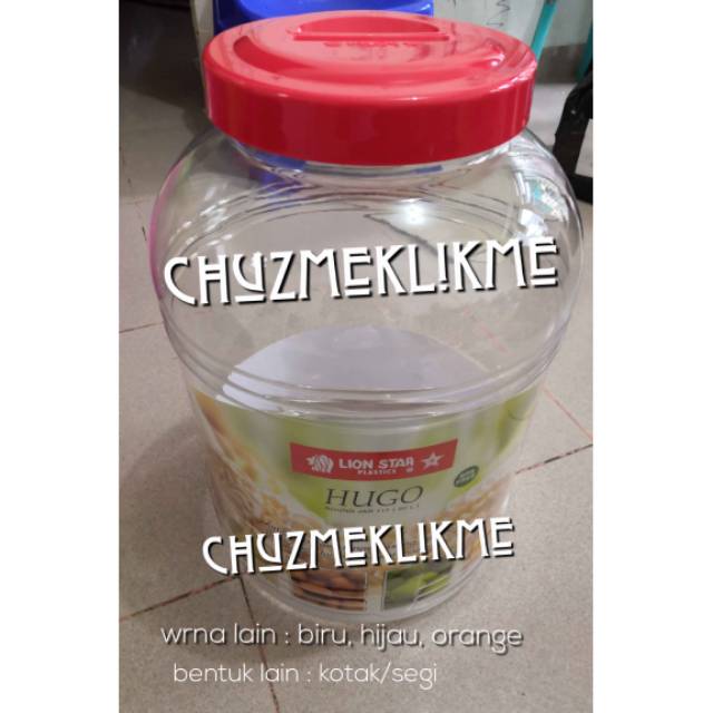 Toples Hugo Lion star PP-42 (15 l)/Toples kerupuk lion star Hugo 15 Liter/Toples plastik Hugo PP-62