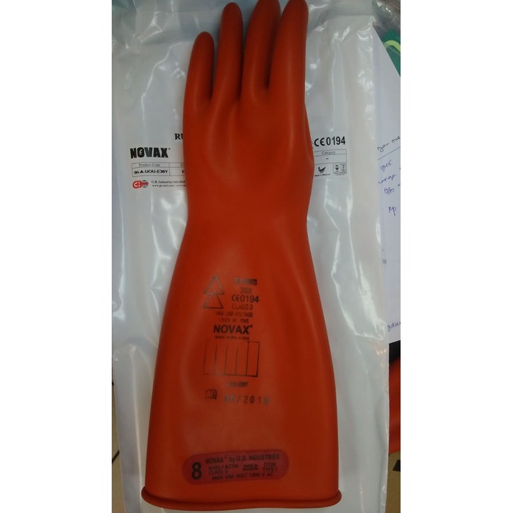 Electrical Gloves Novax Class 3 (30KV)