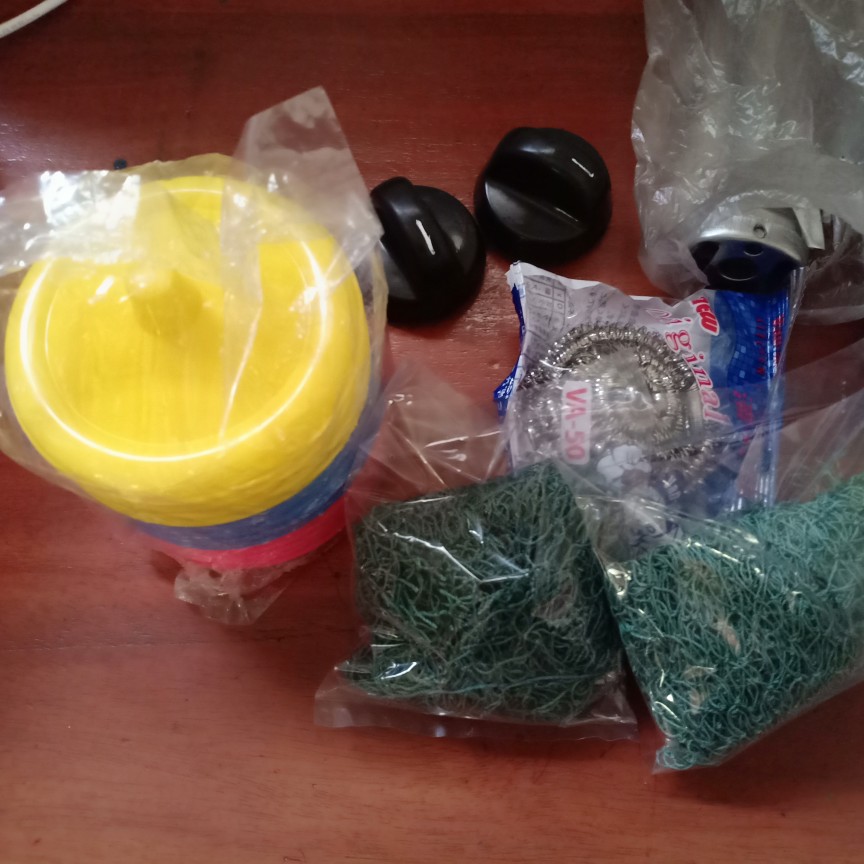 (12pcs) Gosok Panci Stainless Cuci Piring Merk Va-50 Anti Karat 18 Gram