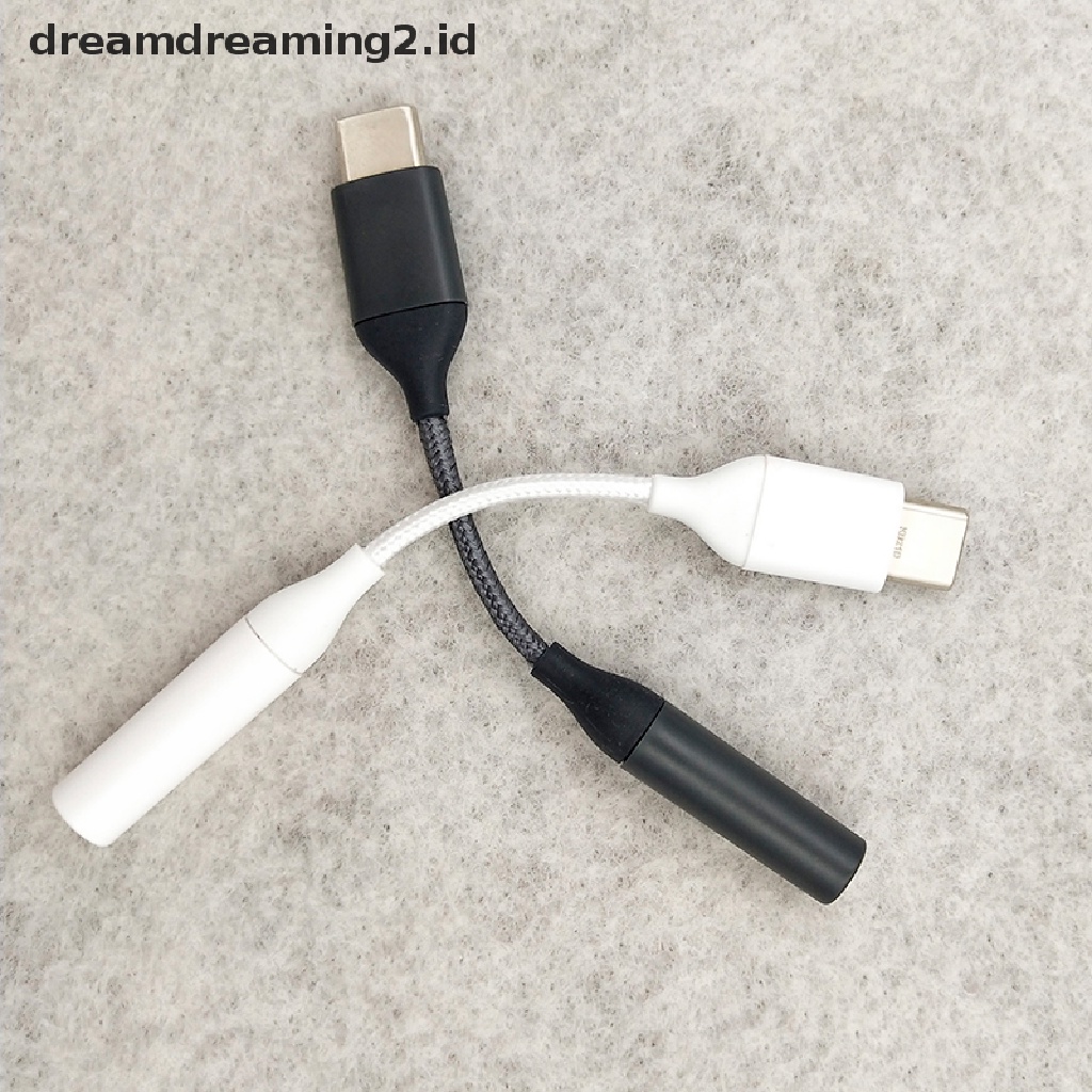 (LIKE) Kabel Adapter USB Tipe C 3.5mm Untuk Headphone