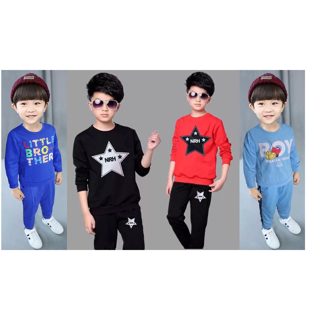 Sweater Anak BOY - Setelan Sweater Anak Laki - Baju Sweater Anak 1-9tahun M-VIN