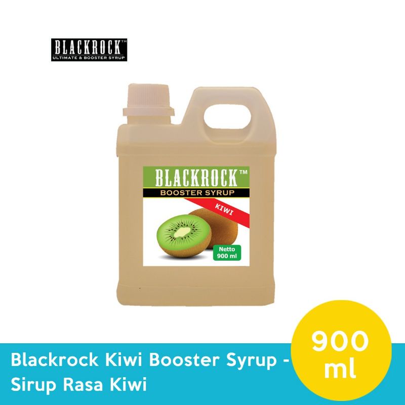 

Blackrock Kiwi Booster Syrup 900 ml - sirup rasa kiwi