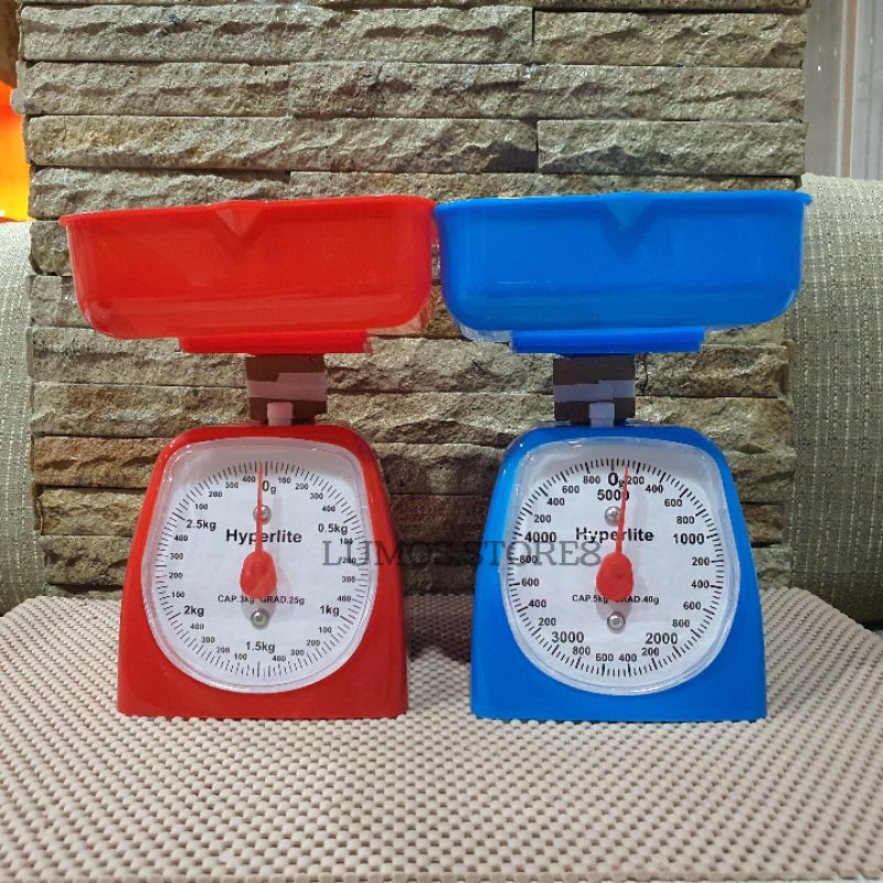 Timbangan Kue Dapur Kitchen Scale Analog Manual Kapasitas 5 KG Hyperlite TCS 01