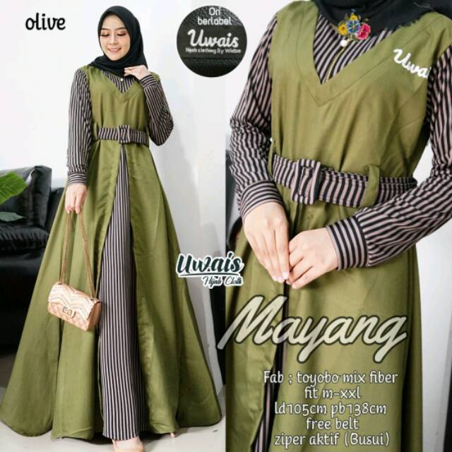 Mayang gamis ori uwais