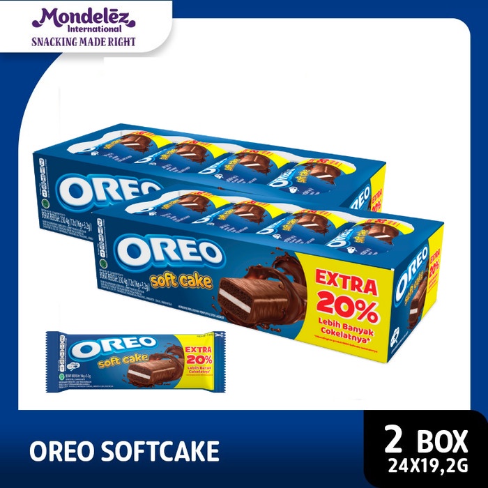 

MONDELEZ [BOLU TWIN PACK] OREO BOLU SOFTCAKE 2 BOX