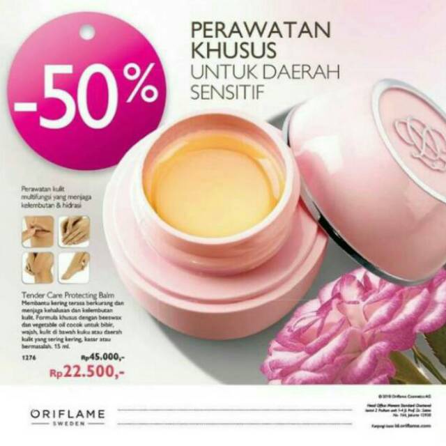 Tendercare Oriflame Pelembab Bibir Shopee Indonesia