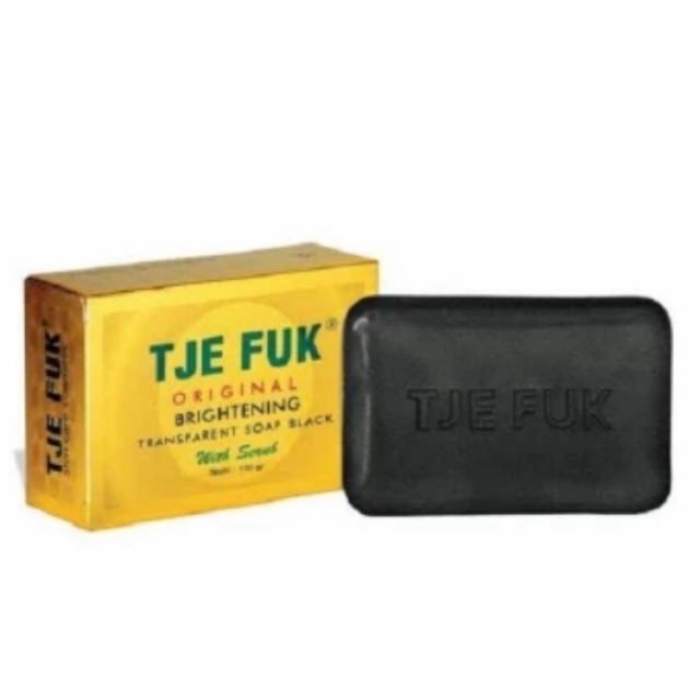 TJE FUK SABUN WHITENING BLACK 100gr