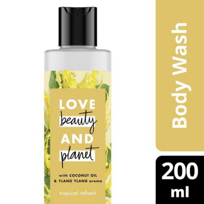 Love beauty &amp; planet tropical refresh body wash 200ml