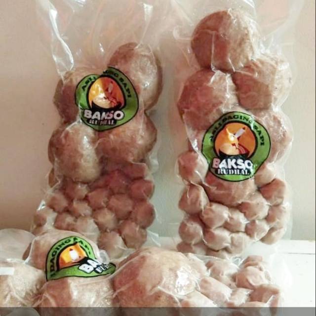 

Bakso Rudhal Mix jumbo, mercon besar (kurleb 4porsi) =60.000