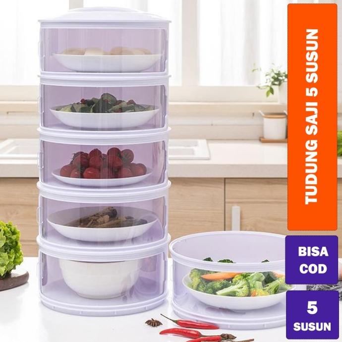 Modern Food Storage / Tudung Saji 5 Susun