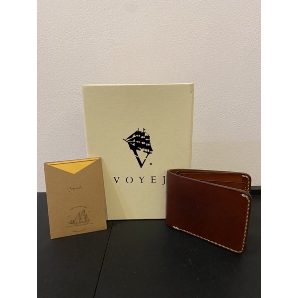[PRELOVED] VOYEJ Vessel VII Natural Color Wallet / Dompet Kulit / Leather Wallet / Dompet Voyej