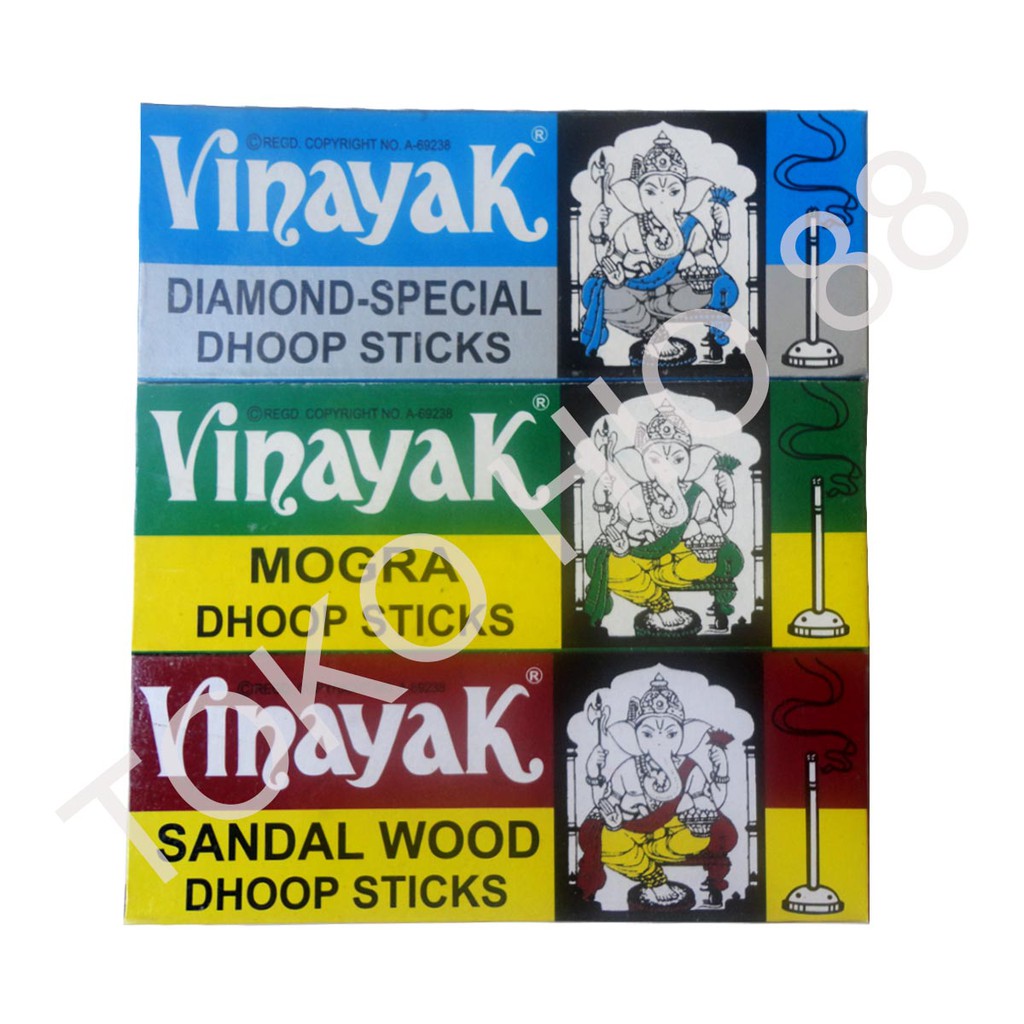 Hio / Dupa Wangi Aromaterpi India Vinayak Dhoop Sticks Aromateraphy