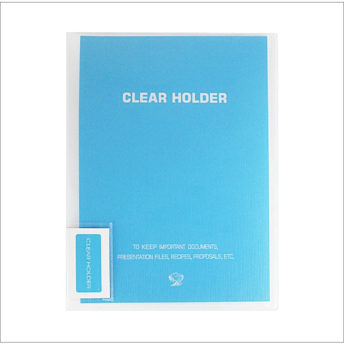 

CODE493 EAGLE Clear Holder Document Keeper Display Book A4 / F4 40 Pocket