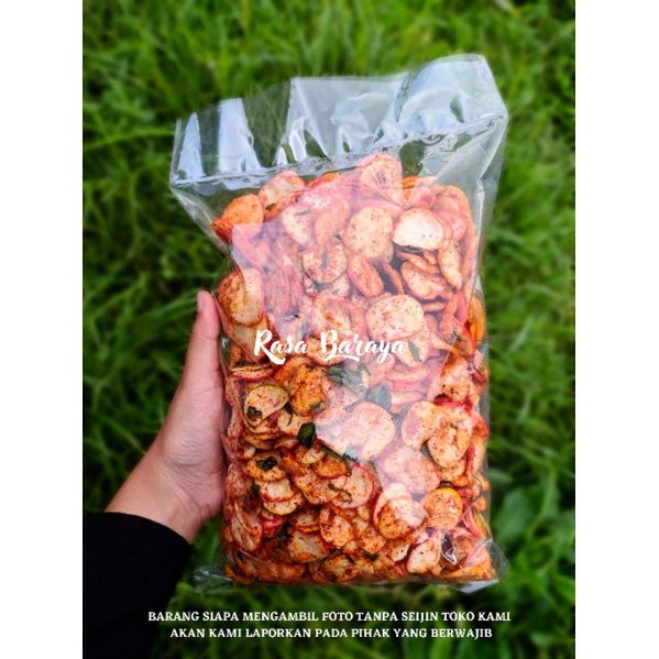 

Krupuk Seblak Cikur PEDAS 150gr Khas Bandung