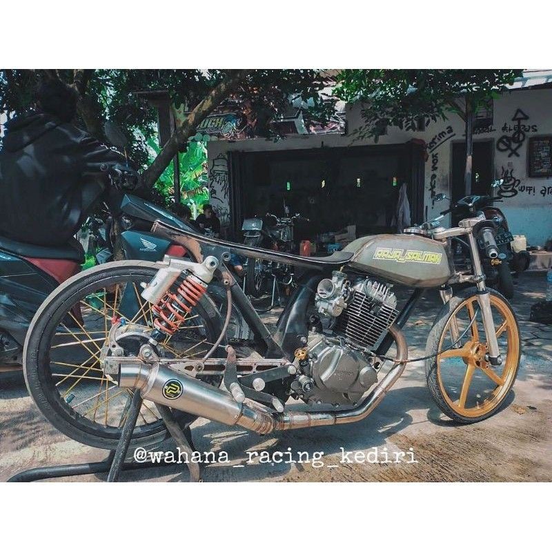 KNALPOT PEKAJAMAN HEREX TIGER,CB, MP, GL 250CC-30CC