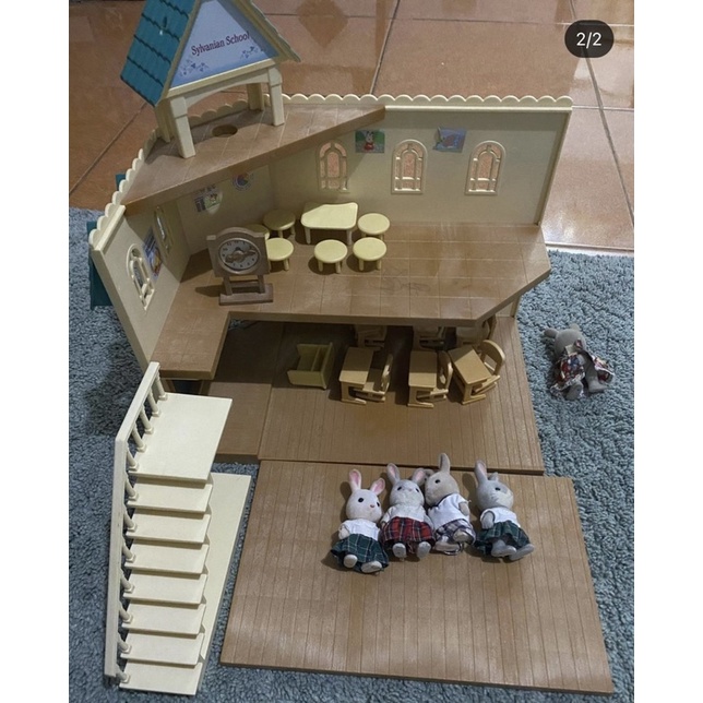 sylvanian school rare (tidak termasuk figure)
