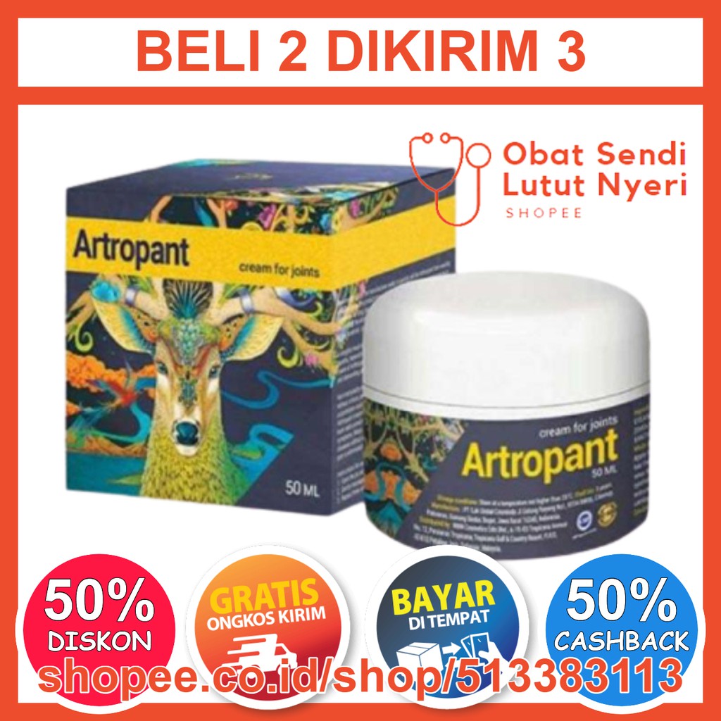 ARTROPANT - Harga di Apotik K24, Asli dan Palsu, Testimoni | Cream Nyeri Sendi Urat Kaku Kram Otot