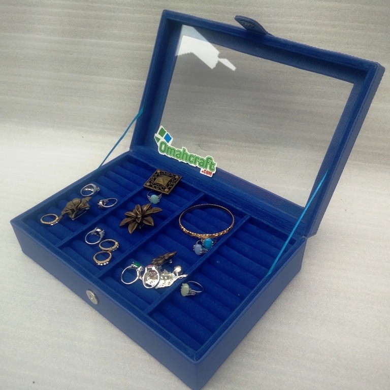 PROMO TERMURAH - Ring Boxes UNIVERSAL isi Banyak Kotak Tempat Cincin Emas dan Akik