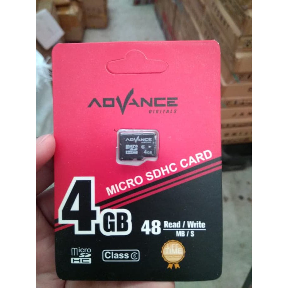 MEMORY CARD ADVANCE 4 GB