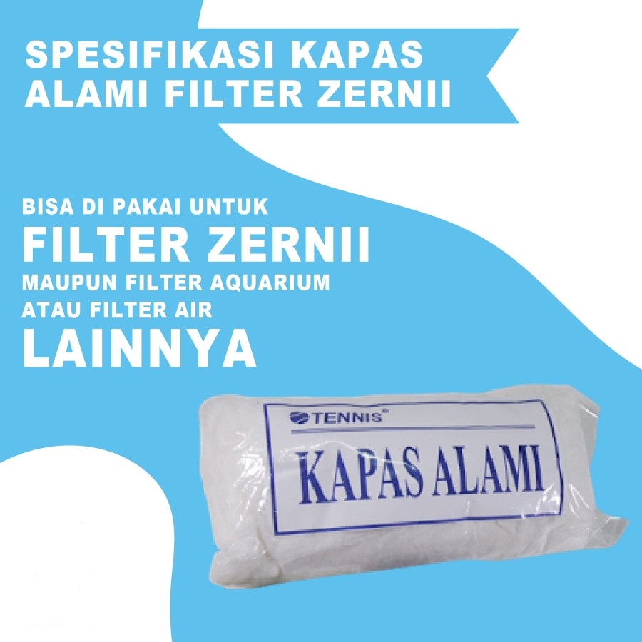 KAPAS ALAMI ZERNII WATER FILTER AIR / KAPAS ZERNI FILTER AIR