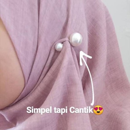 NunuLisaTan - COD Bayar Di tempat Tuspin Import Murah Pin Jilbab