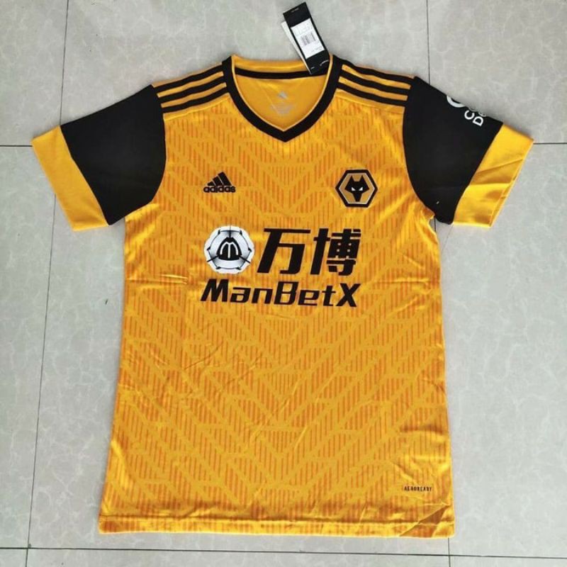 JERSEY KAOS BOLA WOLVERHAMPTON HOME TERBARU 2020/2021 GRADE ORI IMPORT