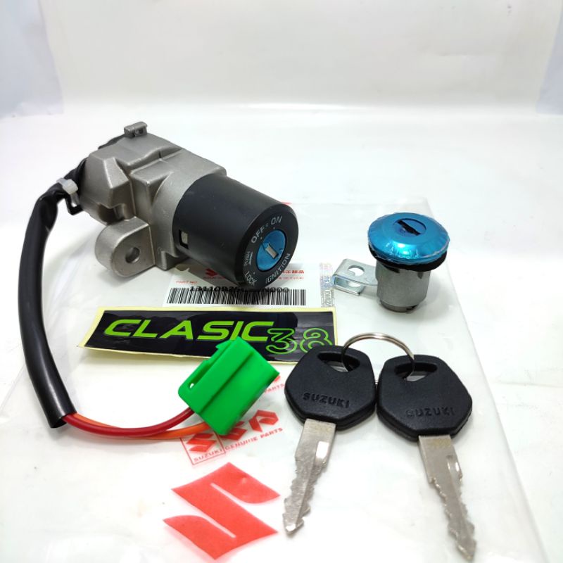 kunci kontak satria fu 150 kunci kontak assy satria fu 2005  2006 2007 2008 2009 2010 sampai 2013-2