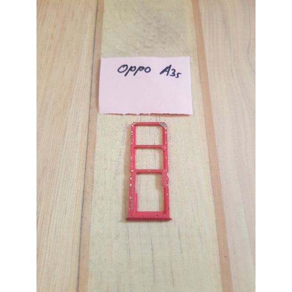 SPAREPART HP ORI COPOTAN SIM TRAY SLOT TEMPAT KARTU SIM CARD OPPO A3S