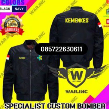 JAKET BOMBER KEMENKES