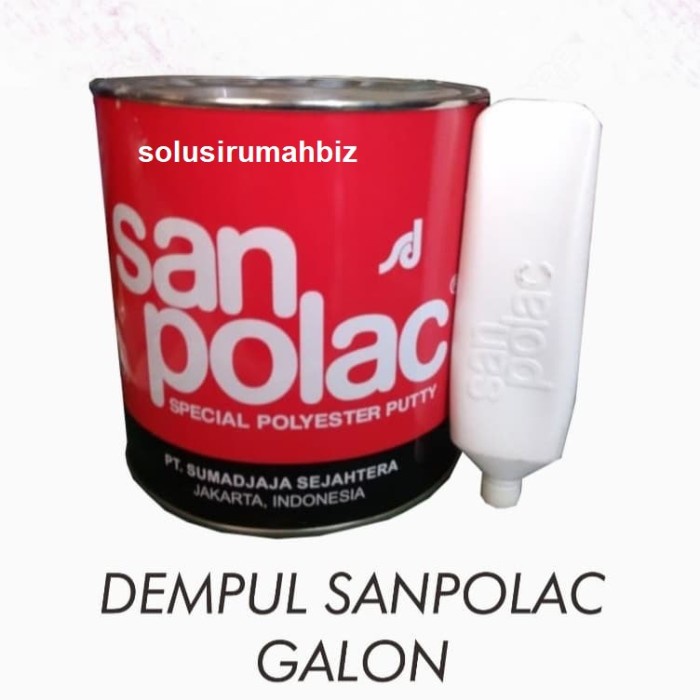 Dempul plastik Galon 4kG 4 KG merek random PUTTY PLASTIC