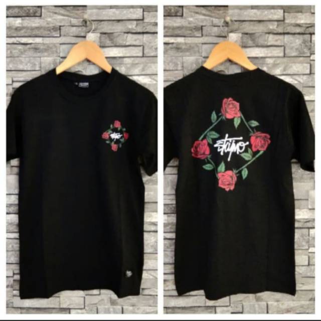 Kaos skymo flowers / kaos distro merk skymo / kaos unisex / tshirt distro