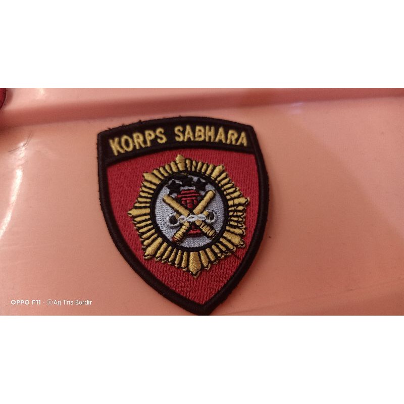 korps Sabhara Timbul Bordir Polri