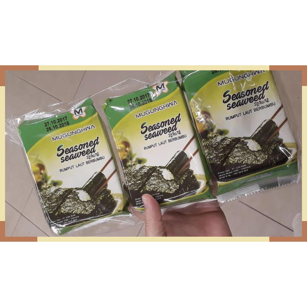 

Mugunghwa seasoned seaweed