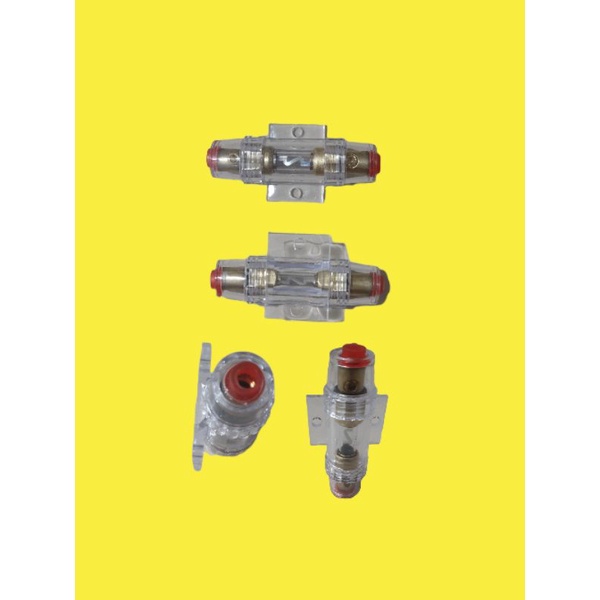 Fuse Box Sekring Sikring Holder Botol Audio Power Amplifier Mobil 60A