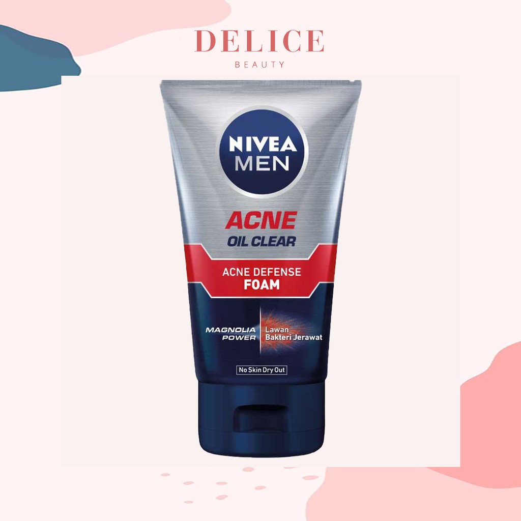 Nivea Men Acne Oil Clear Acne Defense Foam / Nivea Men Acne Oil Clear Facial Foam