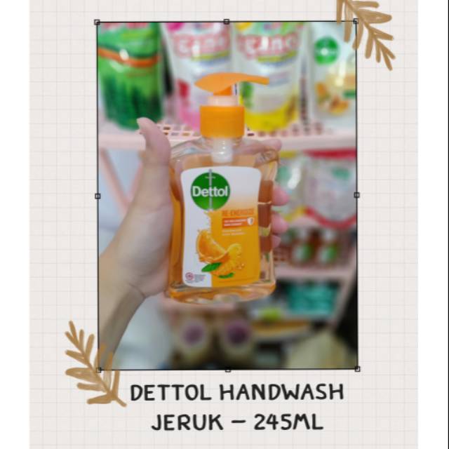 DETTOL HANDWASH PUMP 245ML