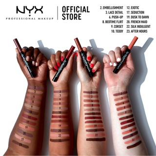 Jual NYX Professional MakeUp Lip Lingerie Push-Up Matte Lipstick Make