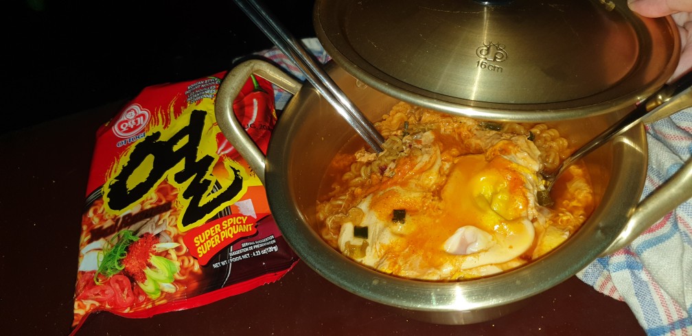 Panci Korea Ramyeon Ramyun Ramen Panci Emas 16cm [import Korea]